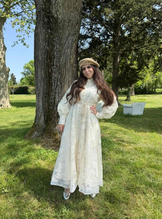 Robe ness blanche