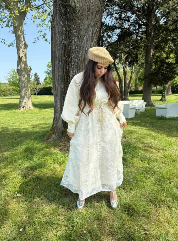 Robe ness blanche