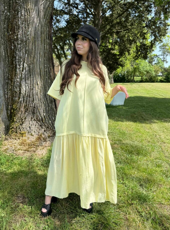 Robe kayla jaune