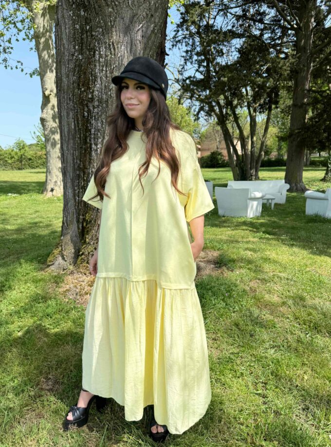 Robe kayla jaune