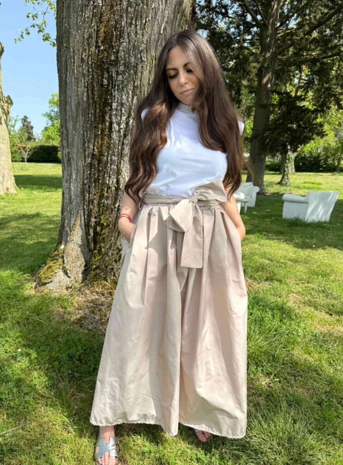 Jupe valentina beige