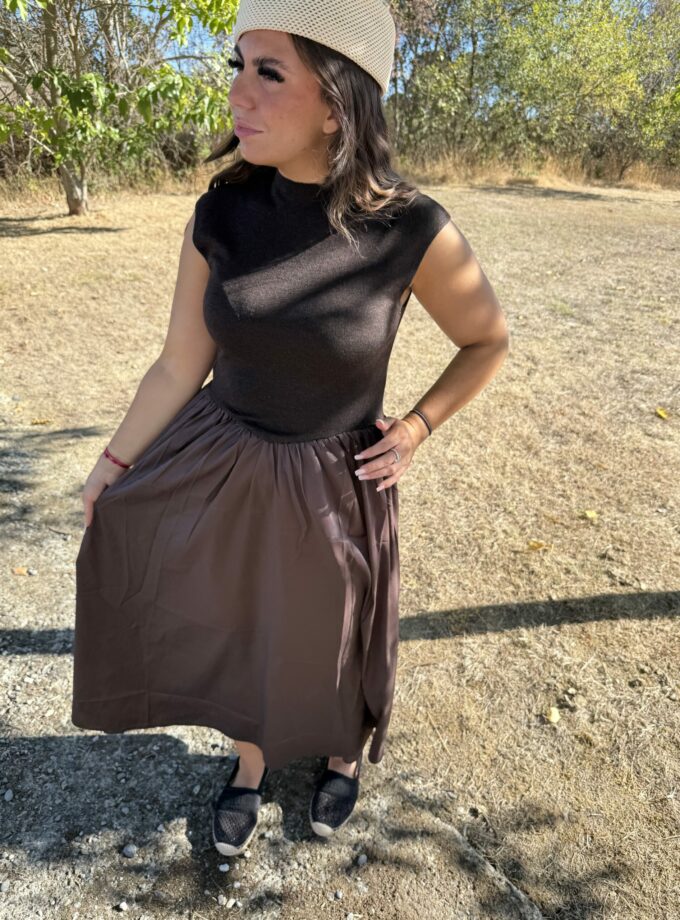 Robe Erza marron